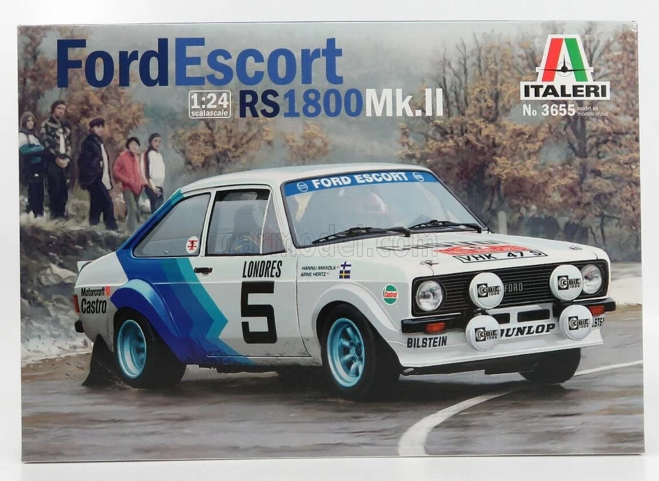 1/24 ITALERI - FORD ENGLAND - ESCORT MKII N 5 RALLY MONTECARLO 1979 IT3655 - Immagine 1 di 1
