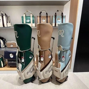MALBON GOLF Caddy Bag Caster-type / 4.5kg / Synthetic Leather / 5-way / 3 Color - Picture 1 of 6