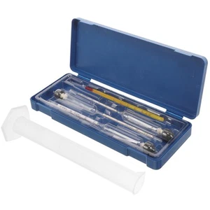 Alcohol Tester Water for Drinking Glass Hydrometer Tube Lab Cylinders - Picture 1 of 12
