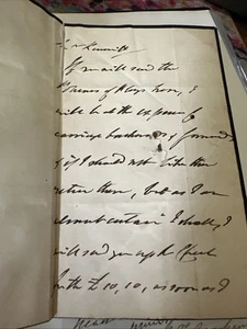 1829 Autogramm Brief signiert vom Duke of Marlborough Autogramm Unterschrift - Bild 1 von 4