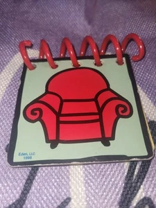 Vintage 1998 Blues Clues Steve's Handy Dandy Notebook Wipeable Pages Toy Flaws - Picture 1 of 6