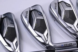 Left Hand Ping G430 Irons / 5-PW+45+50 / Blue Dot / Regular Flex Ping AWT 2.0 - Picture 1 of 7