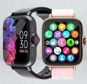 Smartwatch 1.83'' Waterproof, Sleep Monitor, Call Alerts, Fitness Tracker - Afbeelding 1 van 7