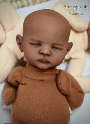 Mini 12" Silicone Cuddle Baby Doll "Hugo" #3/3 by Star Sprouts Nursery - Image 1 of 4