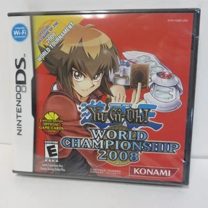 Yu-Gi-Oh World Championship 2008 Nintendo DS, 2007 RARO PLIEGUE EN Y SELLADO DE FÁBRICA - Imagen 1 de 4