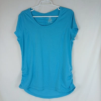 Athletic Works Mujer Talla 2XL (20) Camiseta Azul Cuello Redondo Manga Corta  Foto 1 de 4