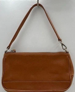 Vintage 90er Y2K Coach 7785 braun Leder Mini Baguette Hobo Bag Handtasche mit Echtheitszertifikat - Bild 1 von 15