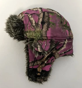 Gorra de mujer Wild Wear talla única trampero rosa camuflada - Imagen 1 de 7