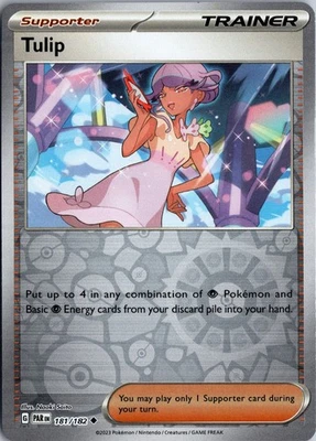 Tulip - SV04: Paradox Rift #181/182 Reverse Holo Uncommon - Image 1 of 2