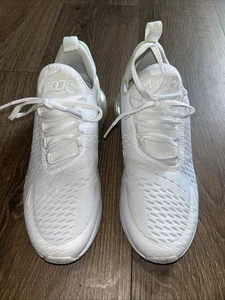 Nike Air Max 270 943345-103 Low White Größe 7Y Gebraucht - Bild 1 von 5