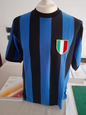 CALCIO MAGLIA Shirt Replica  lanetta VINTAGE n.8 INTER  Sandro MAZZOLA  1965 - Immagine 1 di 4