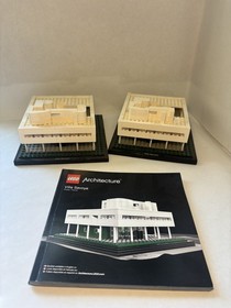 LEGO Architecture 21014 Villa Savoye Lot of 2 Incomplete w/ Instructions
