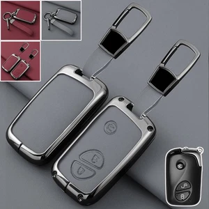 Zinc Alloy Leather Car Remote Key Case Cover For Lexus CT200h IS250 ES350 IS F - Picture 1 of 13