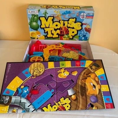 Hasbro Mouse Trap Board Game-Operational & Good Cond But Missing 5 Cheese Wedges - Image 1 of 4