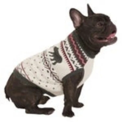 Suéter Lands' End Dog Holiday - Imagem 1 de 4