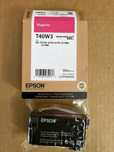 Genuine Original EPSON - T40W3 - Magenta Ink Cartridge EXP 2025-08-09 - Picture 1 of 6
