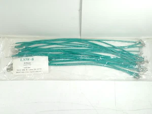 LSW Inc 25 Stück Telekommunikation Massekabel 14AWG grün neu - Bild 1 von 8