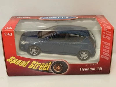 Welly escala 1:43? / Hyundai i30 - Azul - Modelo de coche en caja x1 Foto 1 de 4