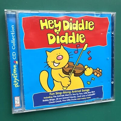 HEY DIDDLE DIDDLE Children's Sing-Along CD Rhymes Animals Ducks Caterpillars CYP - Image 1 of 4