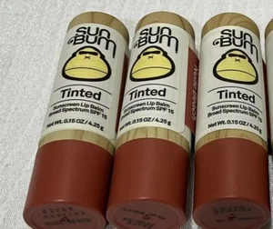 SUN BUM Tinted Sunscreen Lip Balm In Nude Beach $4 Each+Ship - Picture 1 of 4