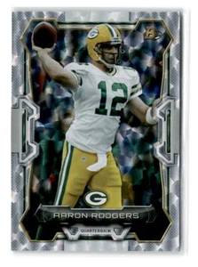 2015 Bowman #46 Aaron Rodgers Green Bay Packers Silver Ice 202319 - Picture 1 of 2