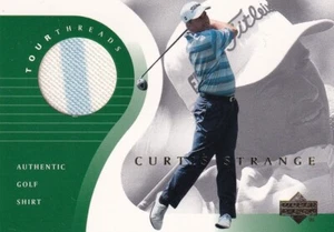 UPPER DECK 2001 CURTIS STRANGE #TT-CS TOUR THREADS RELIC CARD - Bild 1 von 2