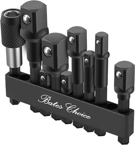 Tools for Men, 1/4" 3/8" 1/2", Magnetic Bit Holder, 1/4" Hex Shank, Impact Drill - Picture 1 of 7