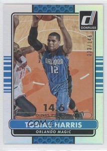 2014-15 Panini Donruss Stat Line Silver Season /146 Tobias Harris #123