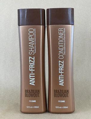 Champú y acondicionador anti-frizz Brazilian Blowout Dou 12 oz Foto 1 de 2