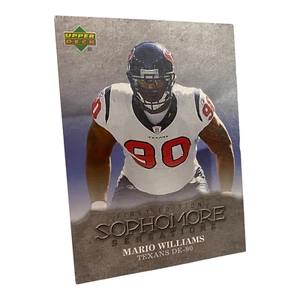 Mario Williams #SS-MW Sophomore Sensations 2007, Upper Deck HFXVM - Foto 1 di 4