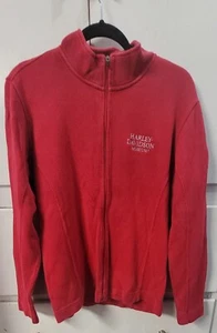 Chaqueta Harley Davidson para mujer Museum Red XL Milwaukee, WI completa con cremallera  - Imagen 1 de 7