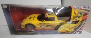New RARE Radio Shack 2000s RC Corvette C5-R Yellow Track Car w Controller & Pack - Picture 1 of 20