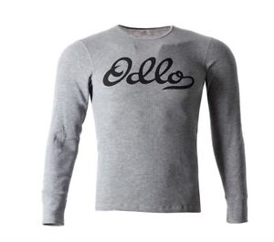 Odlo Men's SPORTS Underwear Sweater Grey Black all Sizes New
