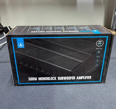 Amplificador de Bajo Mono para Coche JL Audio Clase D Tamaño Compacto 500W RMS MX500/1 Foto 1 de 4