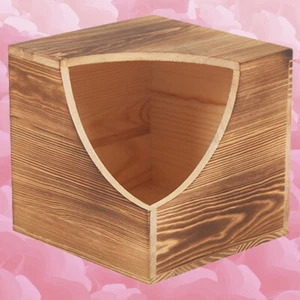Casas de madera para pájaros hámster casa de madera escondite casa para anidar pájaros - Imagen 1 de 11