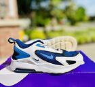 Nike Air Max Bolt White Blue White  Trainer Sneakers CW1627-400 Size 2Y Kids