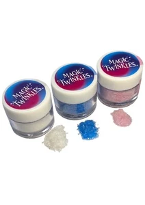 Magic Sparkles Twinkles Edible Glitter GENDER REVEAL Collection Decoration - Picture 1 of 4