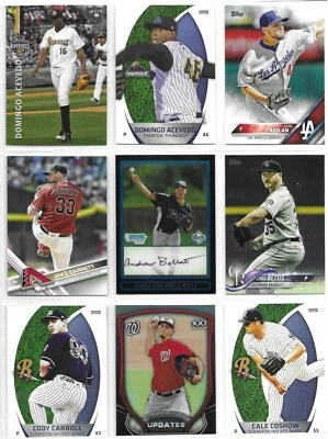 Yankees minor league rookie, future stars cards - PITCHERS - pick from list - Image 1 of 4