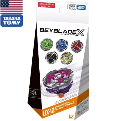 TAKARA TOMY Beyblade X Unique Line Random Booster Vol. 5 UX-12 (1 pieza) Foto 1 de 2