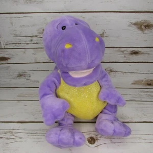 Ganz Dinosaurio Fósiles Fósiles Púrpura Dino Marioneta de Mano 11" Peluche H10799 - Imagen 1 de 10