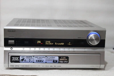 Sintoamplificatore Onkyo TX-SR876 Silver 200 watt x 7 THX ULTRA2 - Immagine 1 di 4