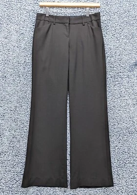 Pantalones de vestir Express Editor Bootcut talla 2 trabajo oficina carrera elásticos Y2K negros Foto 1 de 4