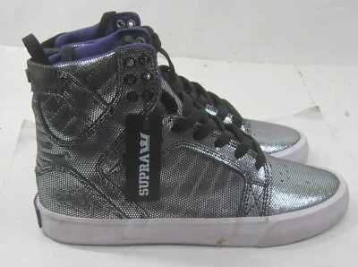 NUEVO EN CAJA SUPRA Skytop Zapatilla Botines SW18019 Mujer Talla 6 Foto 1 de 4