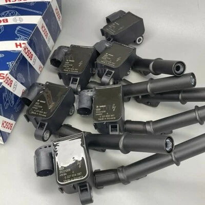 6Pcs Ignition Coil For Bosch Mercedes CLS350 E350 ML350 R350 3.5L 0221604034 NEW - Image 1 of 4