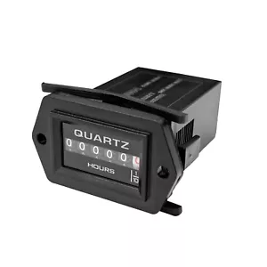 Hour Meter,AC/DC 8V to 80V ,Storage Total Time for Motorcycle Lawn Mower RV - Picture 1 of 8