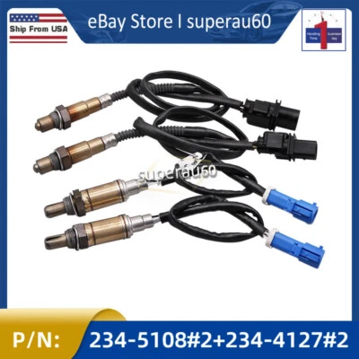 Sensor de O2 4 piezas para Ford Expedition Lincoln Navigator 2009-11 5,4 2345108 2344127 Foto 1 de 4