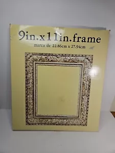 Vintage JC Penney 9 X 11 Marco De Gold Plated Frame Original Box - Picture 1 of 11