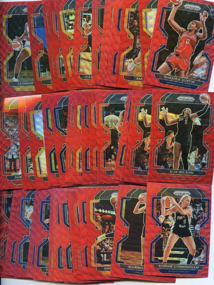 2022 Panini Prizm WNBA PICK YOUR CARD for RED RUBY WAVE PRIZM Set Vet + RC + W25 - Image 1 of 1