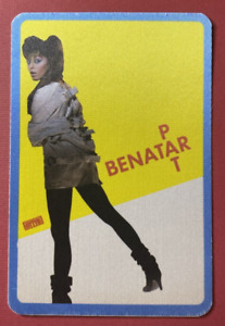 PAT BENATAR Back Stage Pass 1982 Get Nervous Concert Tour Tissu OTTO Vintage