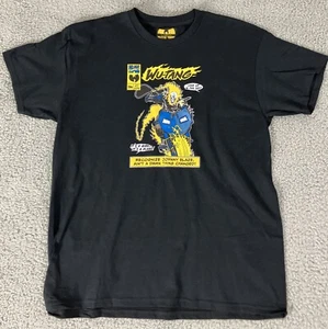 Wu-Tang Ghost Rider Collab by IdeaMan How High Lyrics Comic Black Tee Size Large - Picture 1 of 6
